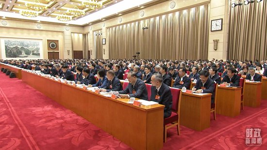  △全国卫生与健康大会现场。