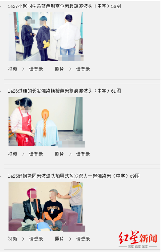 ↑该网站上售卖的视频与图片