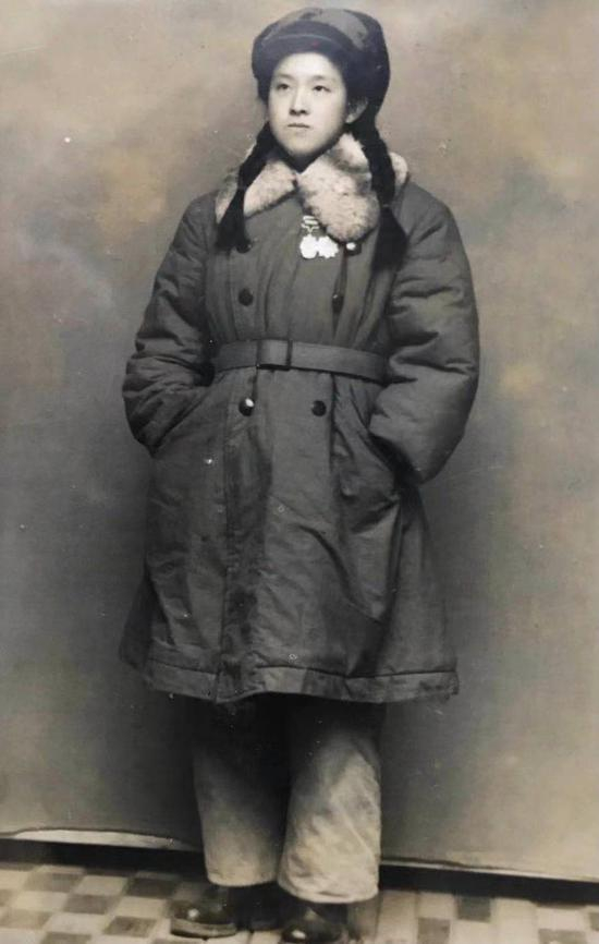 上世纪50年代，陈满的母亲王众一曾在西藏服役。&nbsp;家属供图
