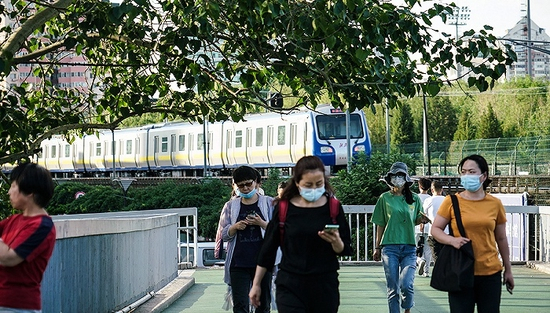 　北京地铁13号线，拍摄：匡达