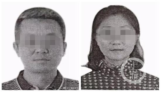 ▲被法院悬赏20万征集线索的苏宁国和罗声夫妻。图片来源：吴忠市中级法院