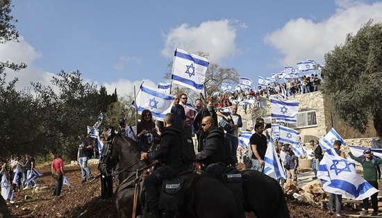 　2023年3月27日，耶路撒冷。图片来源：视觉中国