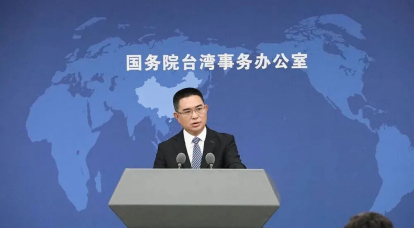  7月8日上午，国台办举行例行新闻发布会，发言人陈斌华答记者问 图：台海时刻