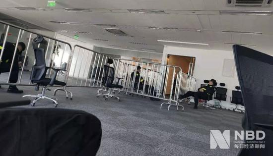  淘集集上海总部五牛控股大厦26楼（每经记者&nbsp;王星平 摄）
