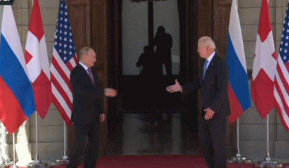 2021年，普京与拜登在日内瓦实现美俄双边峰会