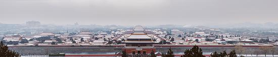 雪后的紫禁城。