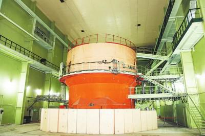 第一座重水反应堆堆本体现貌。国防科工局供图