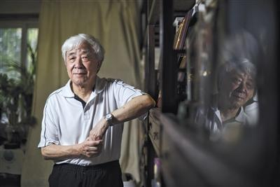 　2017年8月18日，北京，苏叔阳接受新京报记者采访。资料图片/新京报记者 王嘉宁 摄