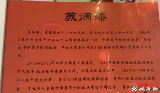 网传苏氏宗祠照片