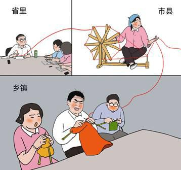 层层加码的推动工作