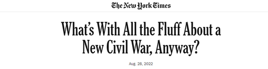  美国《纽约时报》报道截图