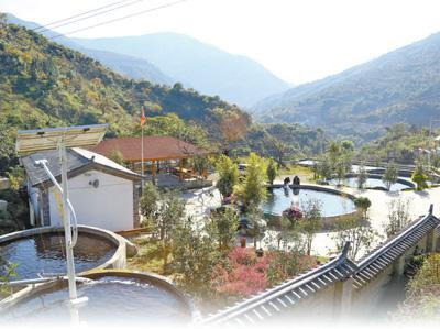  养殖合作社基地一角。李灿美摄（人民视觉）