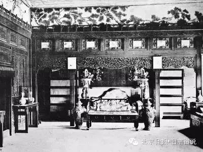  1900年的养心殿东暖阁。