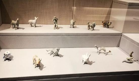 十二生肖玻璃件，汉（前202-220）&nbsp;供图/江上