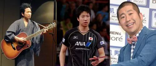 左起依次为：波田阳区、水谷隼、泽部佑。