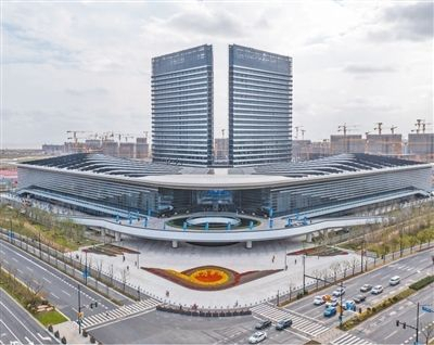  世界顶尖科学家论坛永久会址。解放日报记者 孟雨涵摄