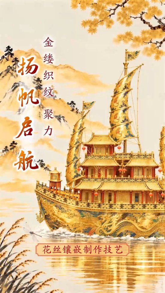 　△花丝镶嵌制作技艺（国家级非物质文化遗产代表性项目）