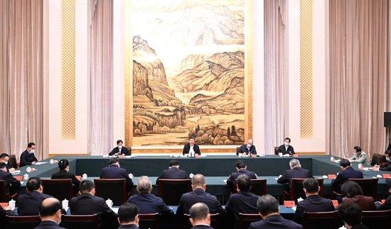 2023年5月17日上午,习近平在西安听取陕西省委和省政府工作汇报并发表重要讲话。