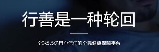 ▲&nbsp;某众筹平台的口号（网站截图）