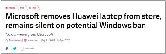 The Verge报道截图