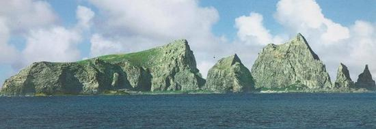  图6 北小岛现场观测照片，图片来源：自然资源部