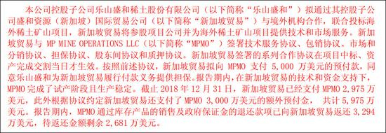 盛和资源2018年年报截图