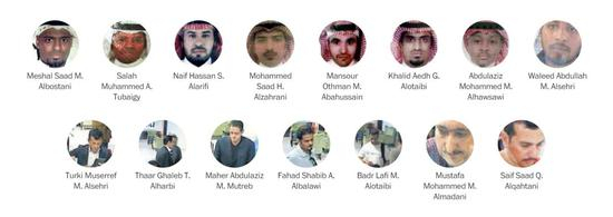  ▲15人“暗杀组”名单