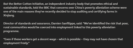  BCI负责人接受BBC采访截图