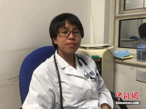 首都儿科研究所附属儿童医院主治医师吕芳。 冷昊阳 摄