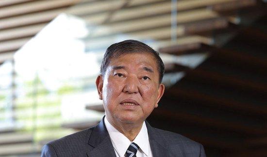 当地时间2025年7月29日,日本东京,日本首相石破茂在首相官邸向媒体发表讲话。视觉中国 图