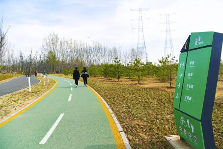 城市副中心再添四大万亩森林和33公里风景画廊。记者 党维婷/摄
