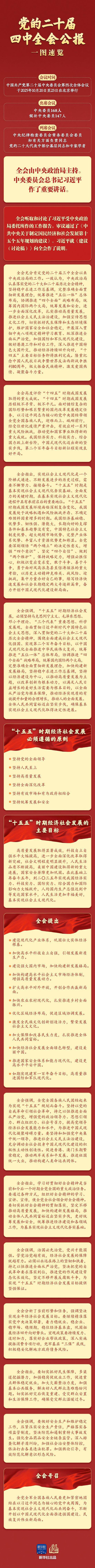 学习新语｜党的二十届四中全会公报一图速览