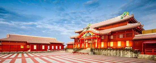  失火前的首里城（资料图）