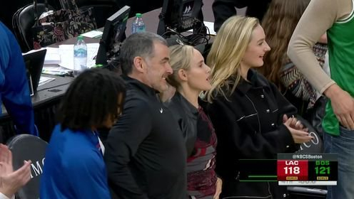 快船VS凯尔特人比赛图