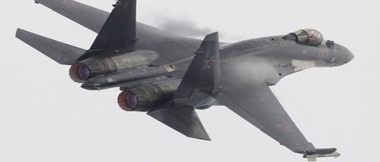 ▲苏-35。&nbsp; 图片来自视频截图。