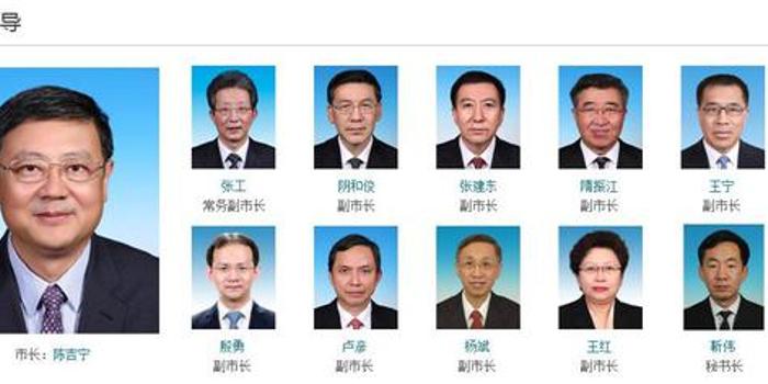 北京3位副市长分工明确后 政府11名领导分工出