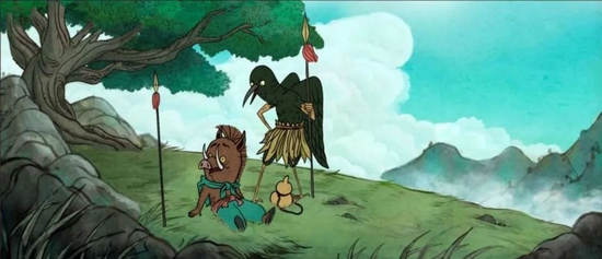 ·《小妖怪的夏天》剧照。