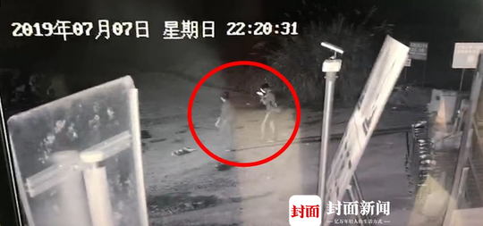  象山公安公布监控画面