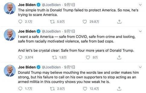  （拜登推特截图）