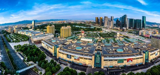  义乌国际商贸城全景风光　图片来源：IC　photo