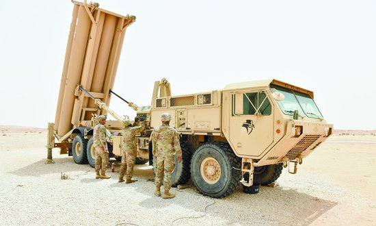 美军“萨德”系统资料图