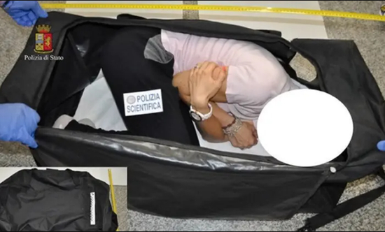  ·警方还原艾琳被绑架时的场景。