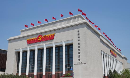 位于北京的中国共产党历史展览馆(2021年6月22日摄)。新华社记者 鞠焕宗 摄