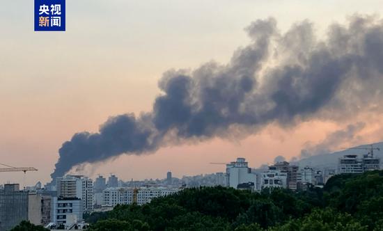 以色列、伊朗对轰,造成莫大平民损失 图:央视新闻