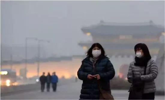  （图为韩国雾霾 图源：环球时报）