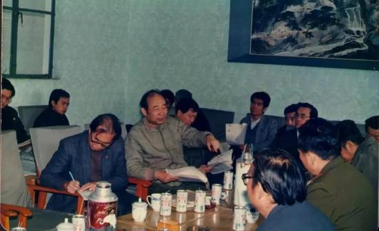 △1991年，高伯龙参加激光陀螺评议会