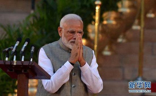 （资料图片：印度总理莫迪。来源：新华社）