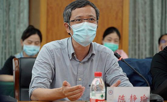 陈静瑜参加专家组研讨会。 受访者 供图