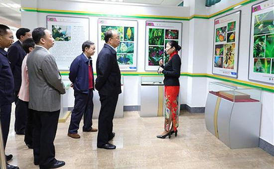 被通缉前不久，蒋兆岗还在陪同省委领导调研。