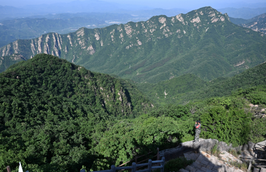  这是蓟州的山区一景。